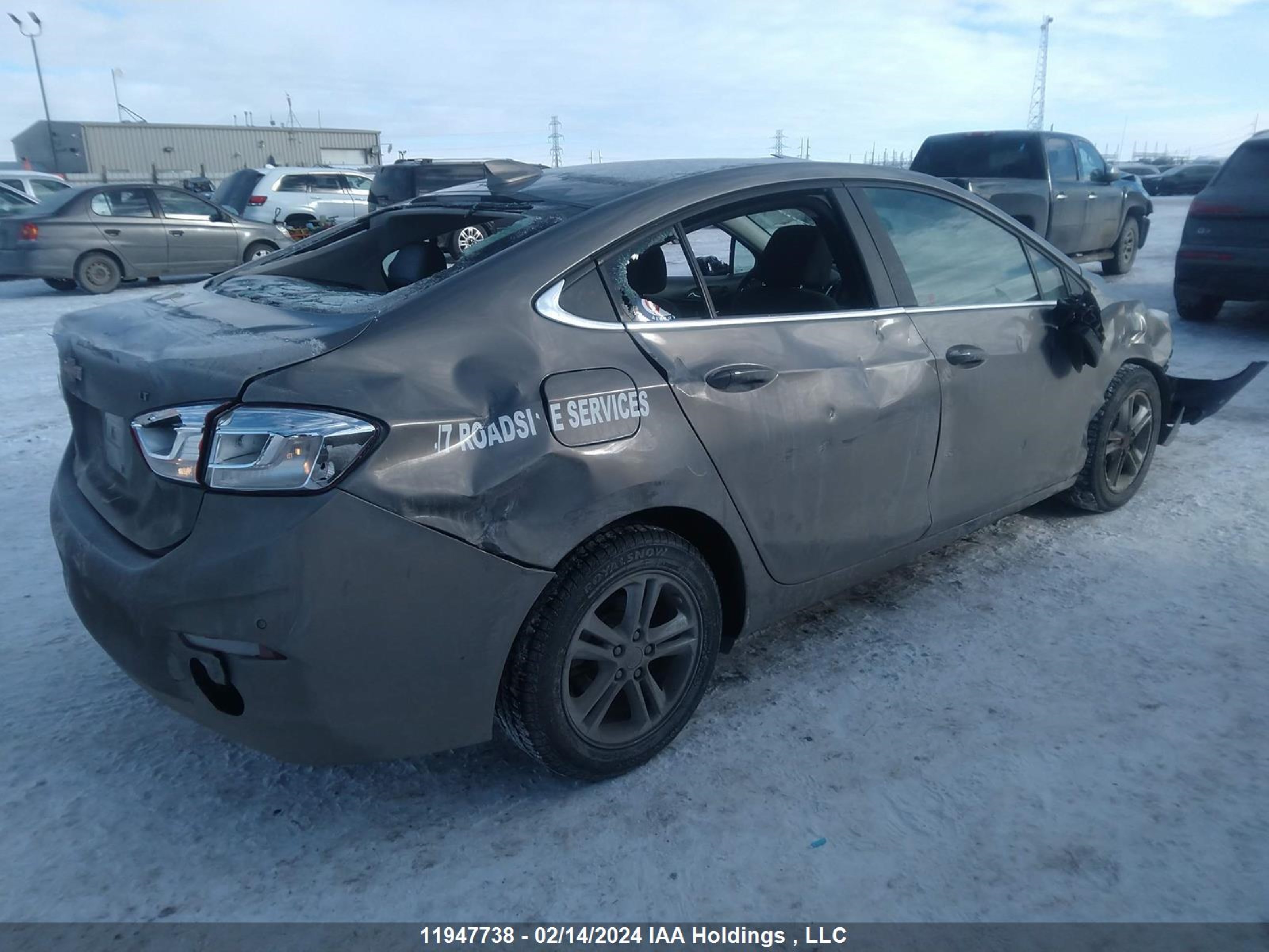 Photo 3 VIN: 1G1BD5SM9J7119211 - CHEVROLET CRUZE 