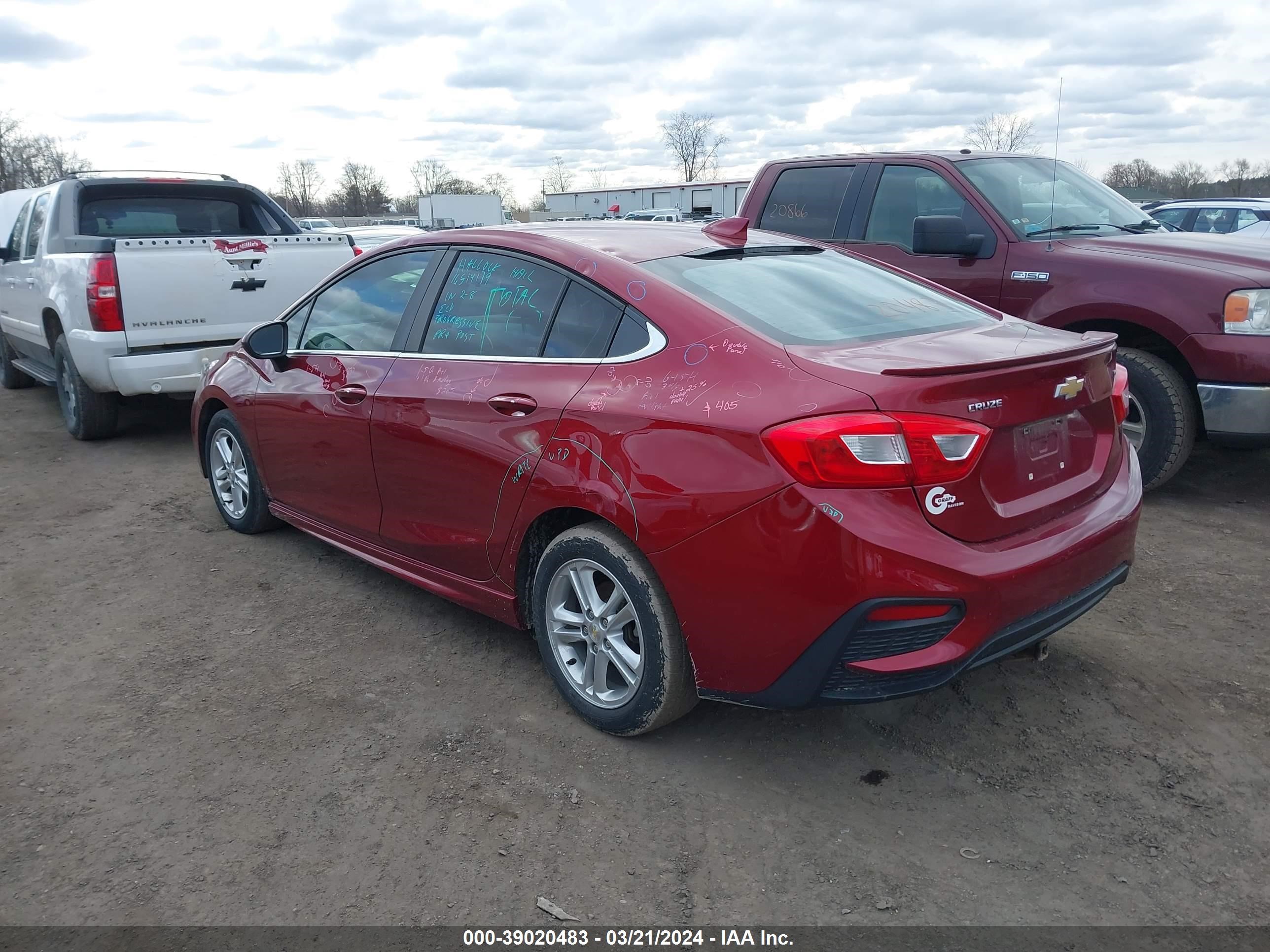 Photo 2 VIN: 1G1BE5SM0H7149396 - CHEVROLET CRUZE 