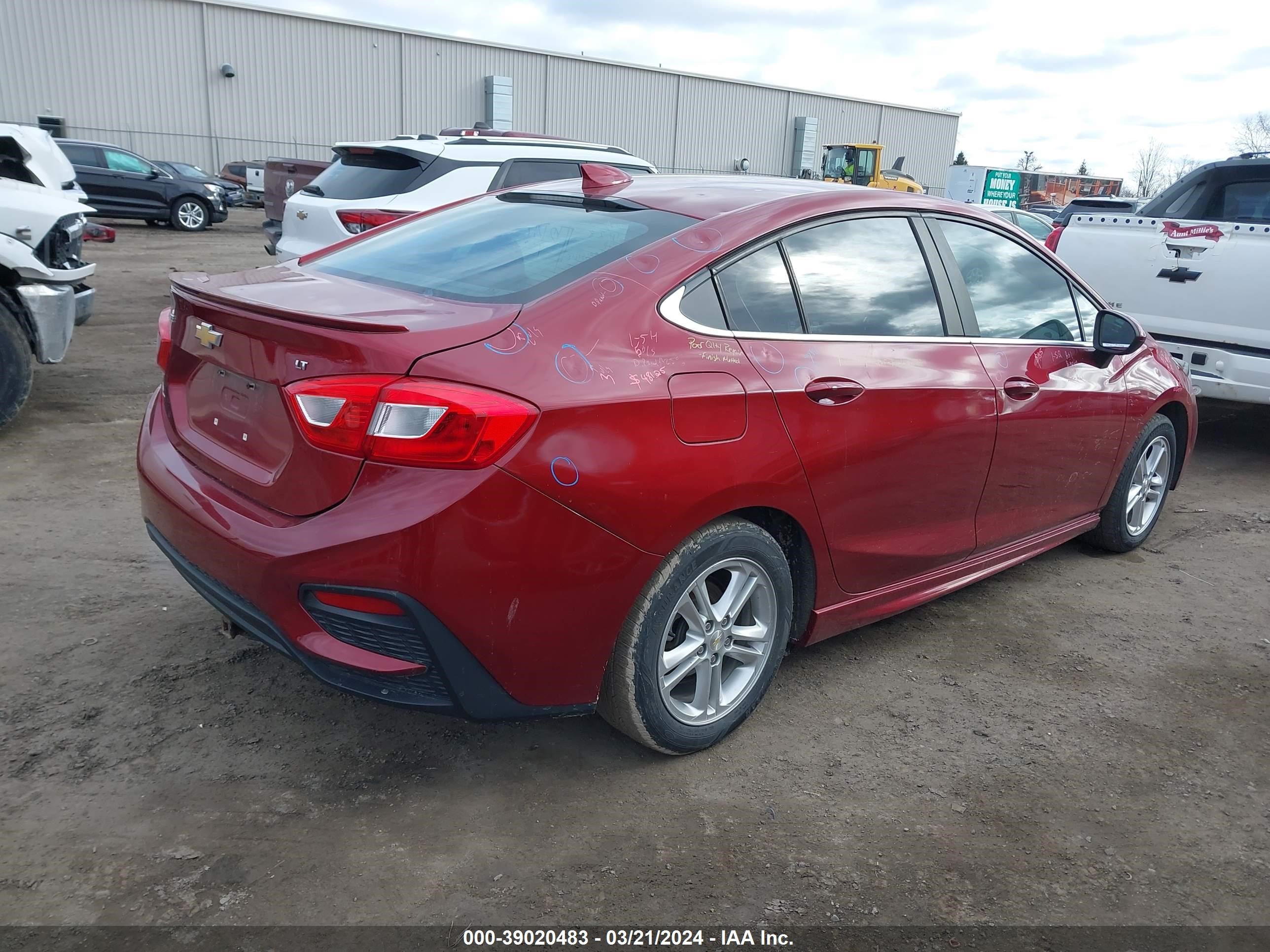 Photo 3 VIN: 1G1BE5SM0H7149396 - CHEVROLET CRUZE 