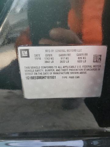 Photo 12 VIN: 1G1BE5SM0H7181801 - CHEVROLET CRUZE LT 