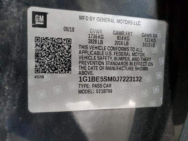 Photo 11 VIN: 1G1BE5SM0J7223132 - CHEVROLET CRUZE 