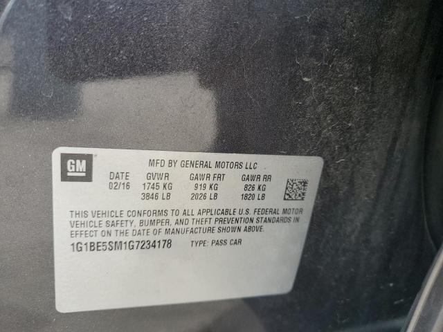 Photo 11 VIN: 1G1BE5SM1G7234178 - CHEVROLET CRUZE 