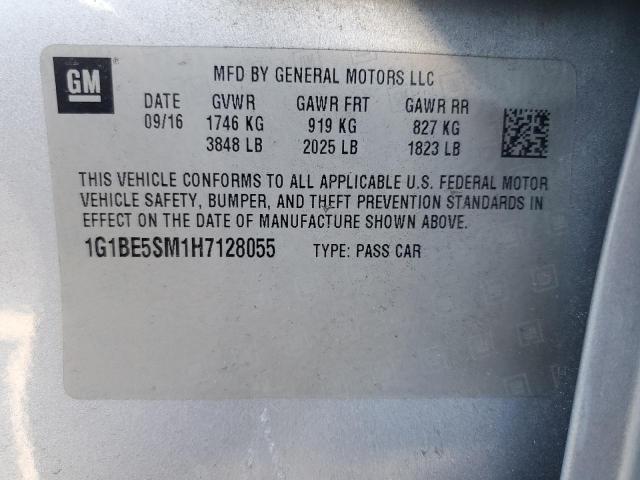 Photo 11 VIN: 1G1BE5SM1H7128055 - CHEVROLET CRUZE LT 