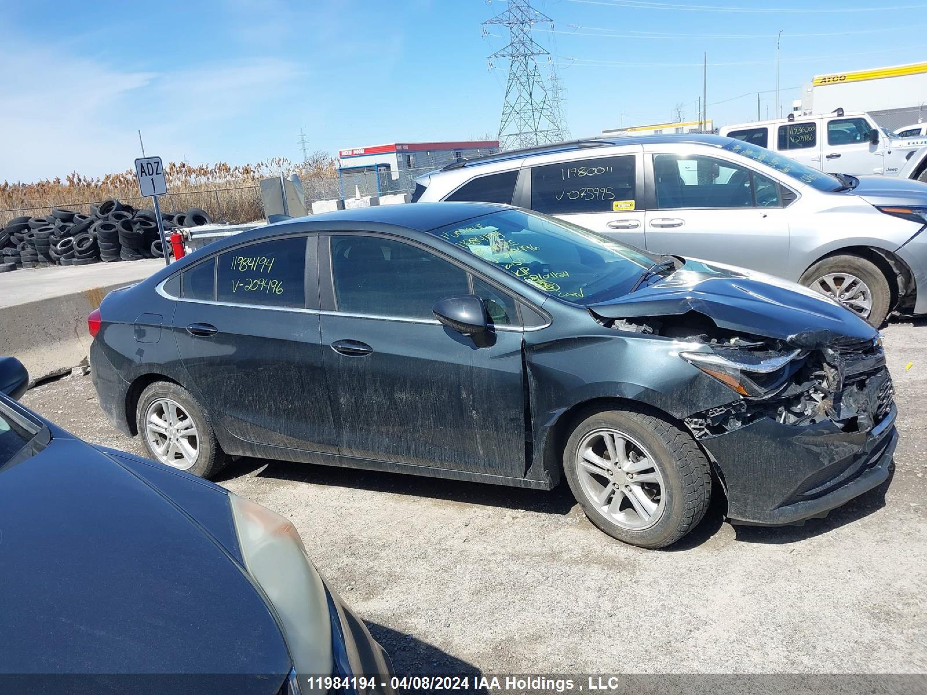 Photo 12 VIN: 1G1BE5SM1J7209496 - CHEVROLET CRUZE 