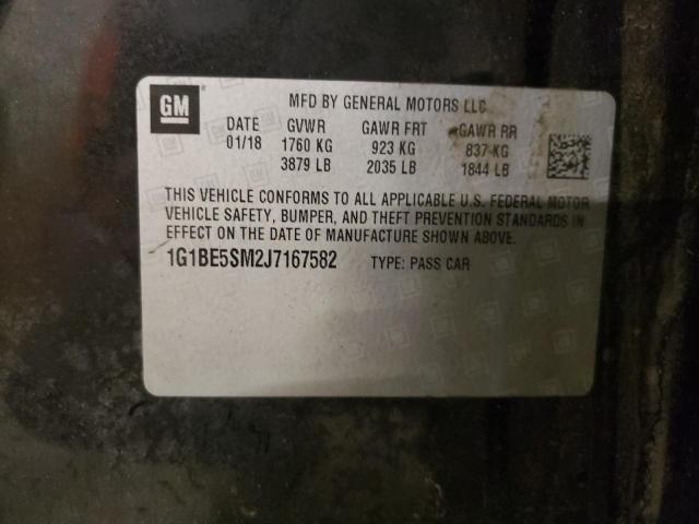 Photo 11 VIN: 1G1BE5SM2J7167582 - CHEVROLET CRUZE LT 