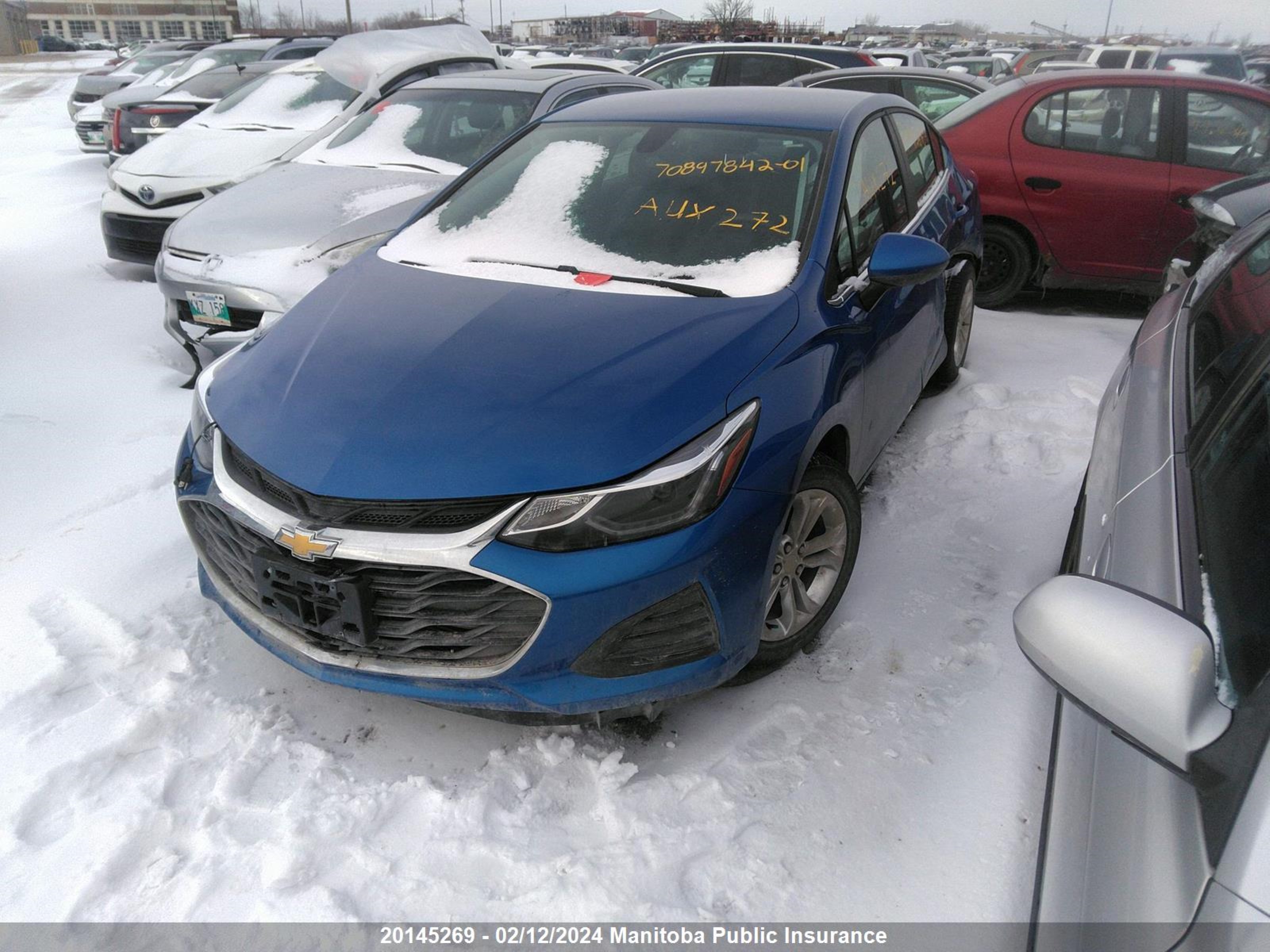 Photo 1 VIN: 1G1BE5SM2K7112647 - CHEVROLET CRUZE 