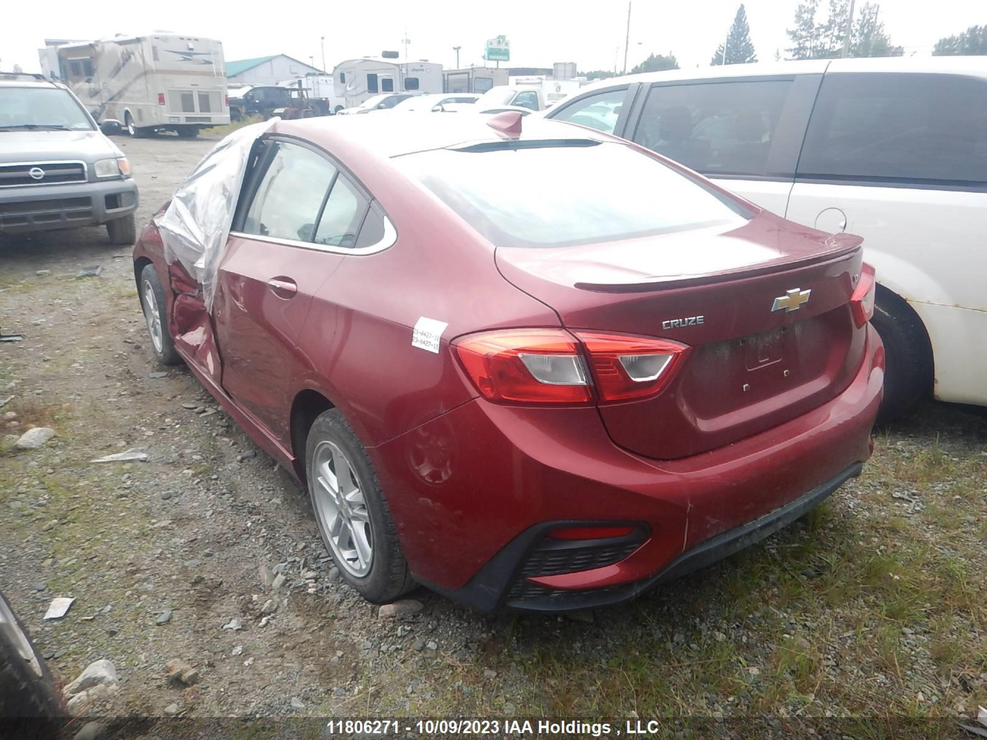 Photo 3 VIN: 1G1BE5SM3J7197934 - CHEVROLET CRUZE 