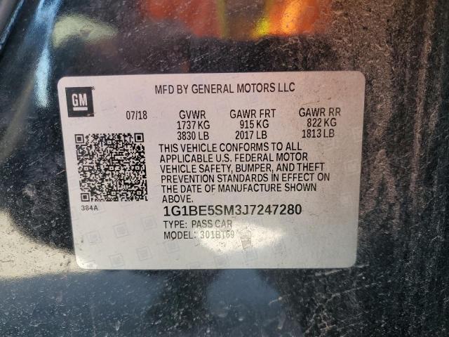 Photo 11 VIN: 1G1BE5SM3J7247280 - CHEVROLET CRUZE 