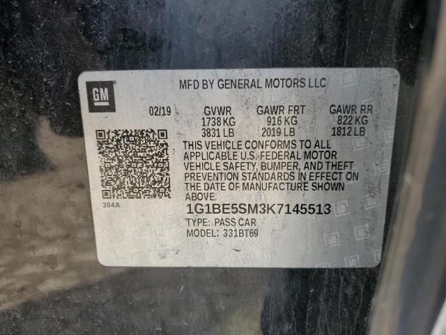 Photo 11 VIN: 1G1BE5SM3K7145513 - CHEVROLET CRUZE 