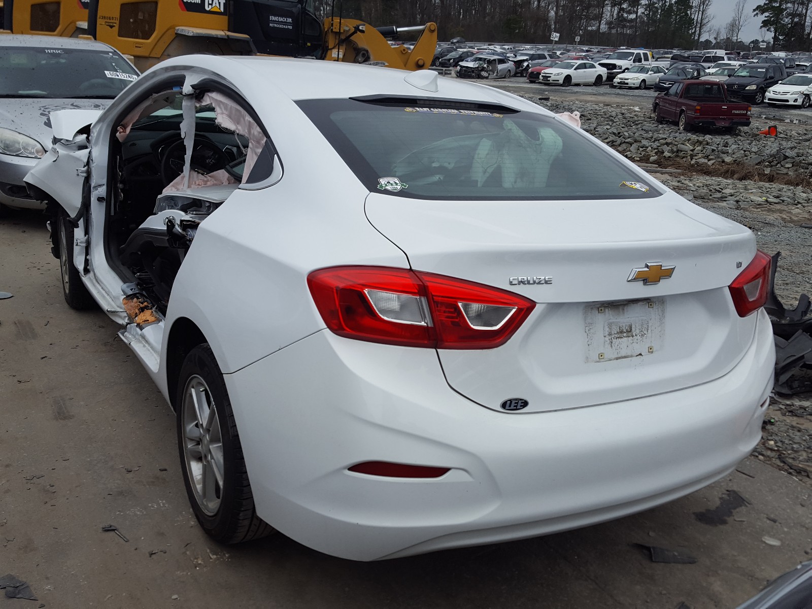 Photo 2 VIN: 1G1BE5SM4H7205193 - CHEVROLET CRUZE LT 