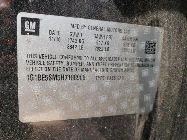 Photo 11 VIN: 1G1BE5SM5H7188906 - CHEVROLET CRUZE 