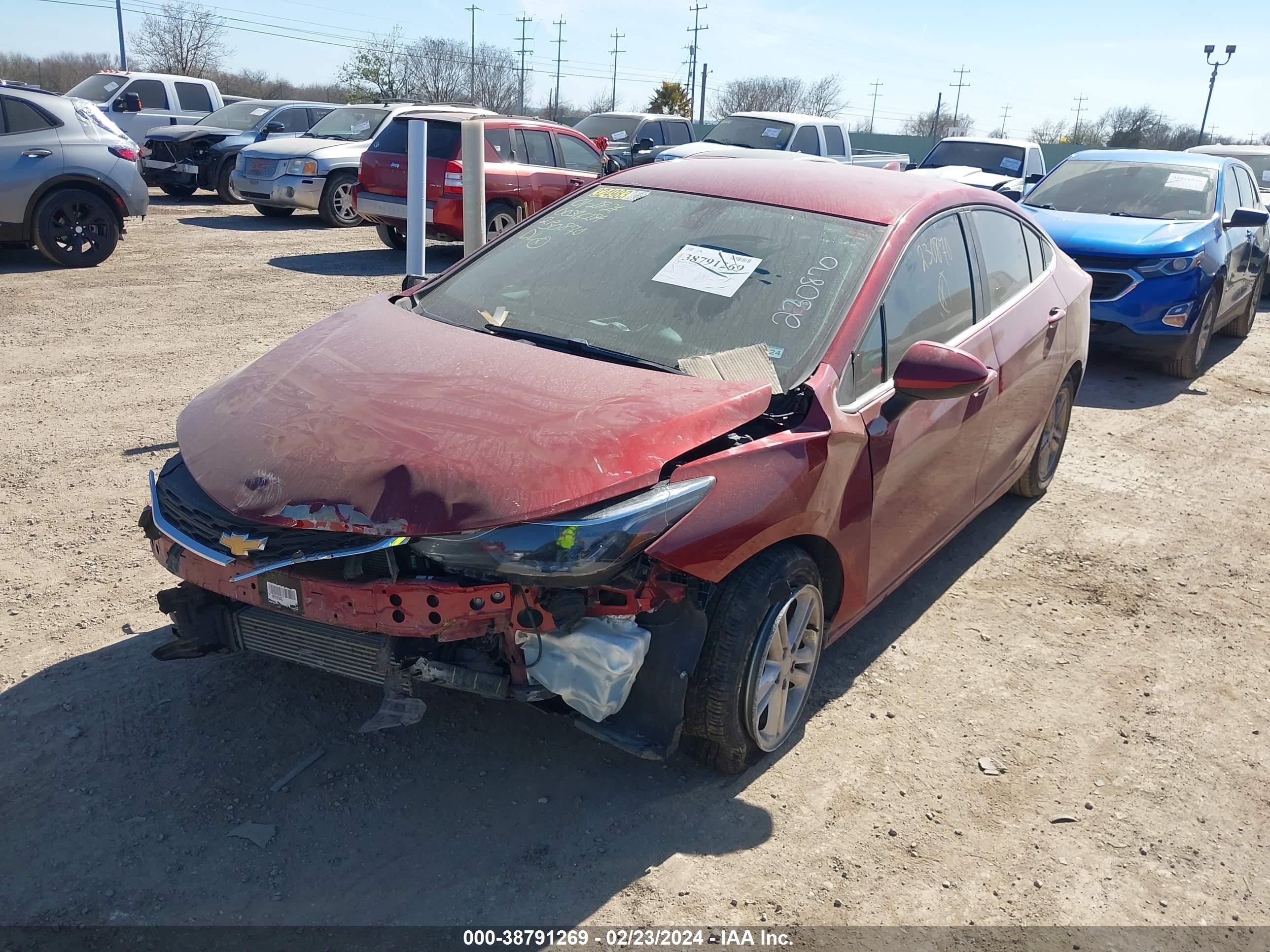 Photo 1 VIN: 1G1BE5SM5J7230870 - CHEVROLET CRUZE 