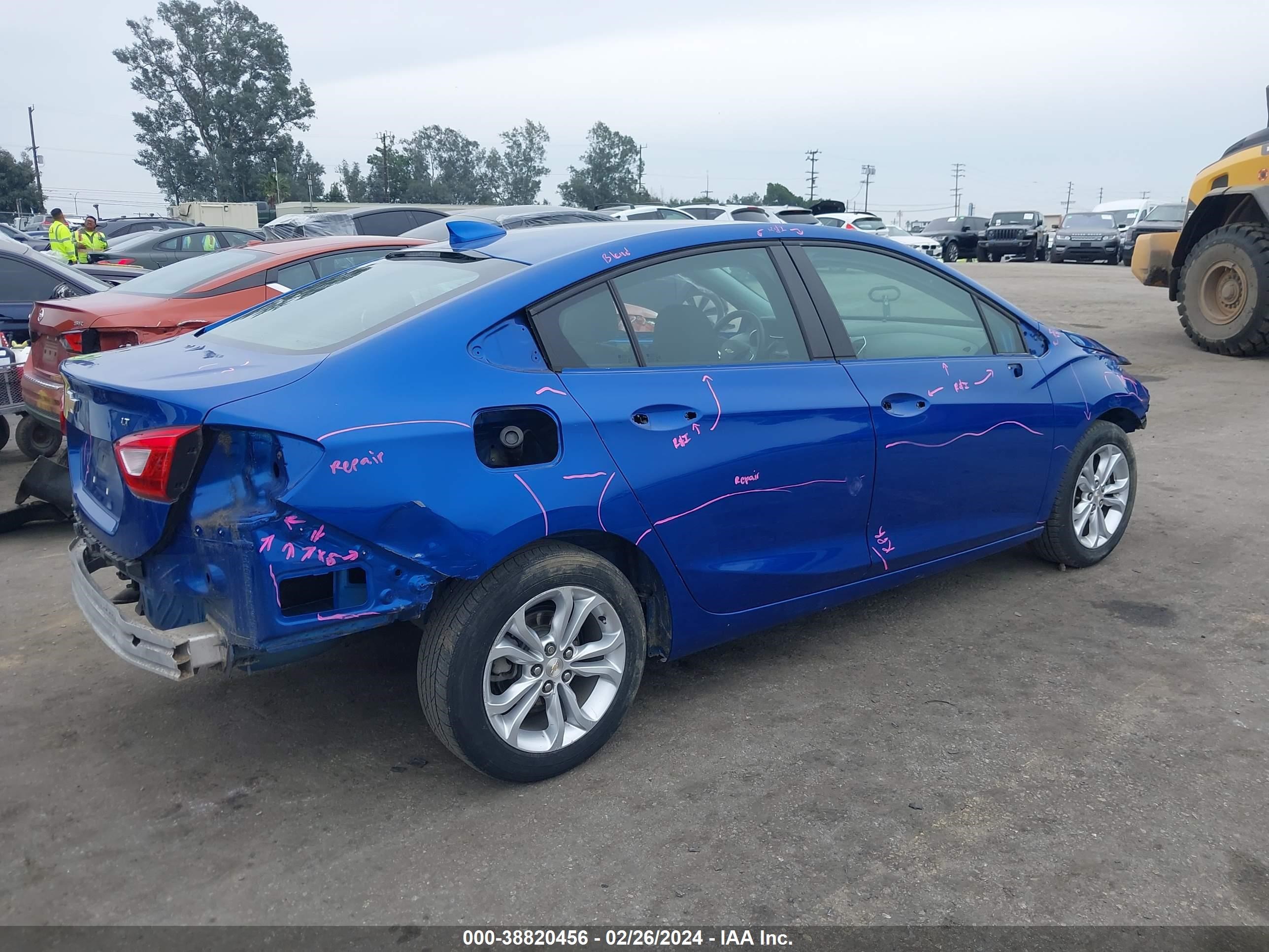 Photo 3 VIN: 1G1BE5SM6K7121920 - CHEVROLET CRUZE 