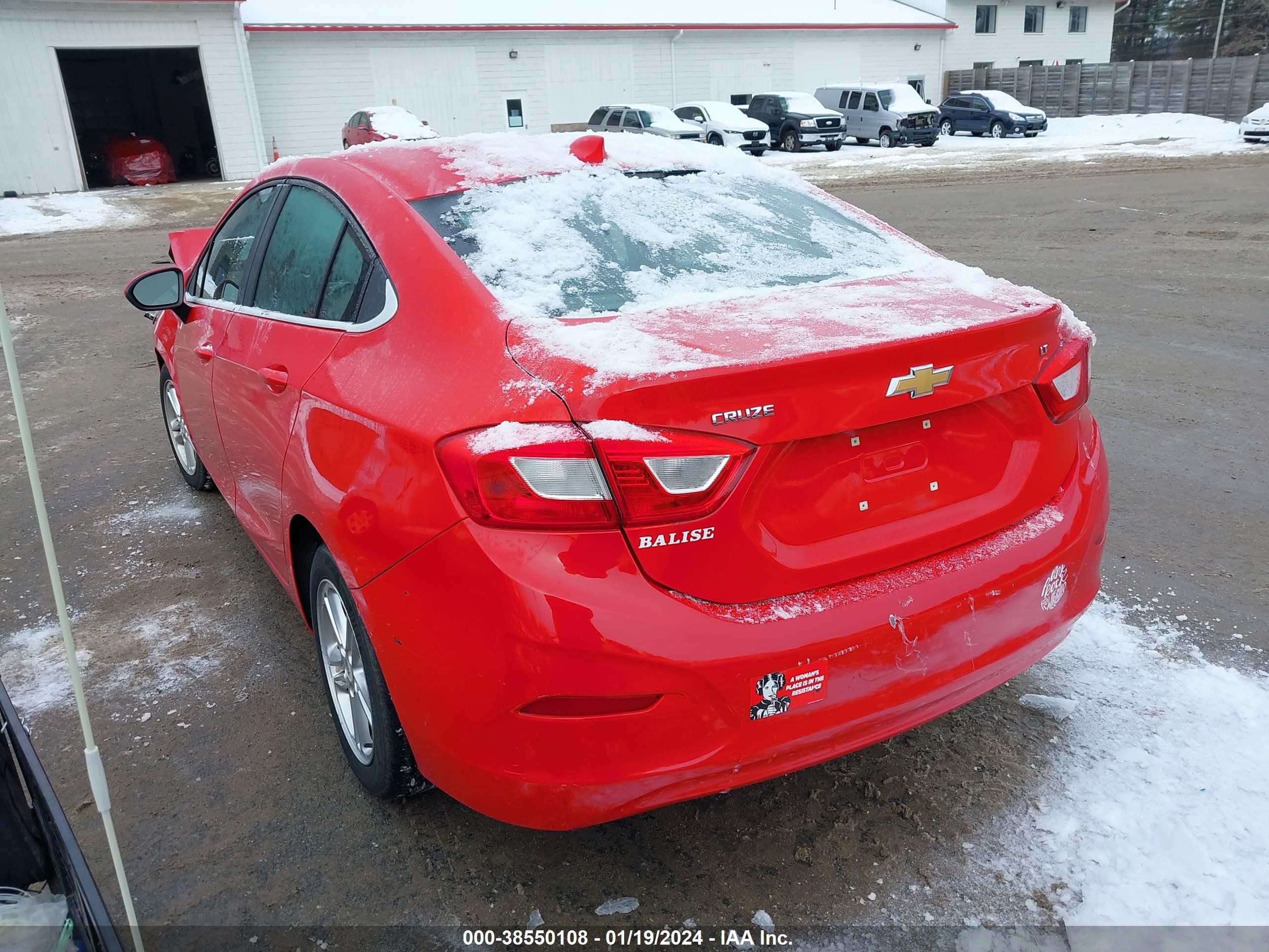 Photo 2 VIN: 1G1BE5SM8G7244657 - CHEVROLET CRUZE 