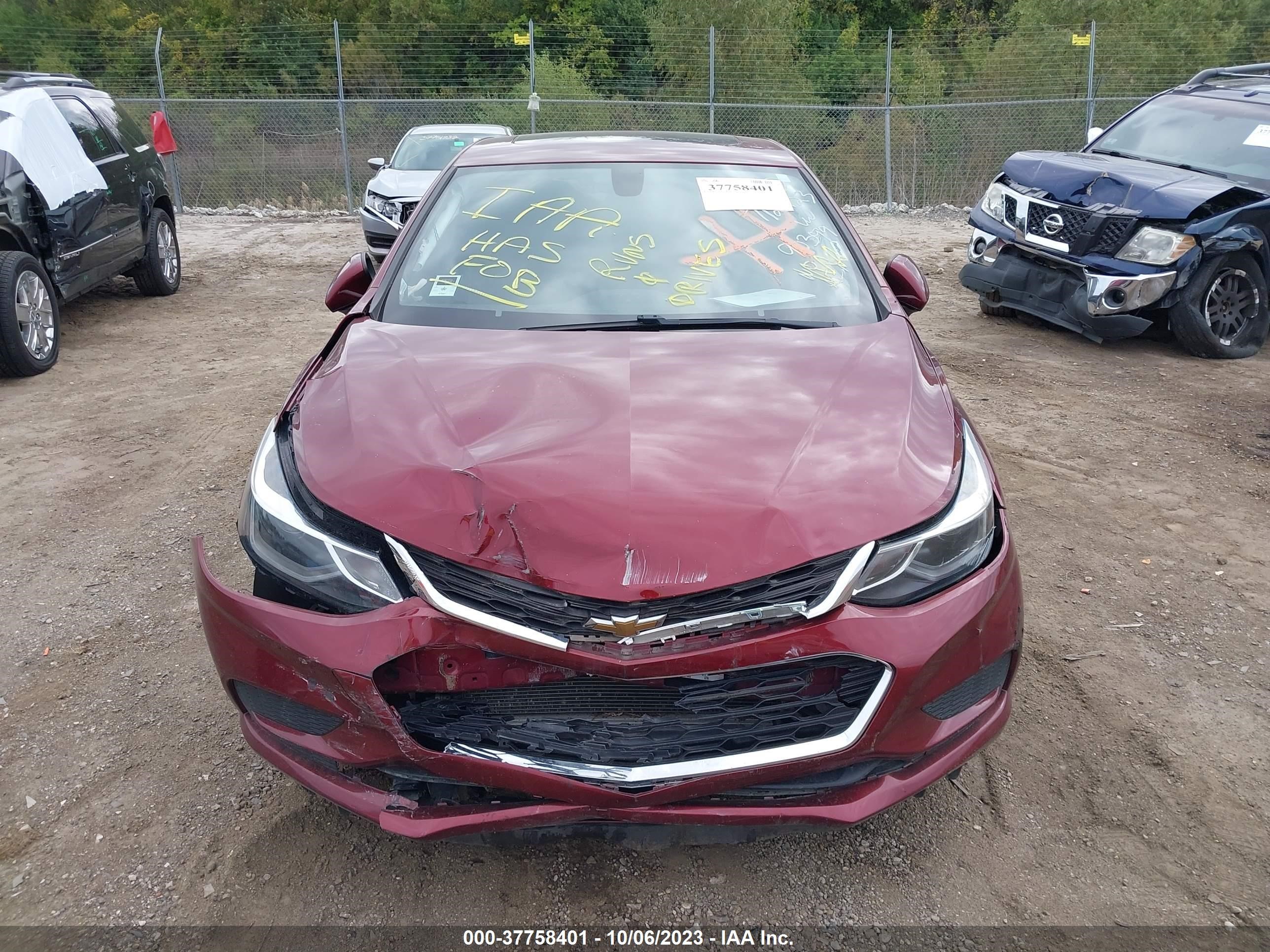 Photo 5 VIN: 1G1BE5SM8G7311113 - CHEVROLET CRUZE 