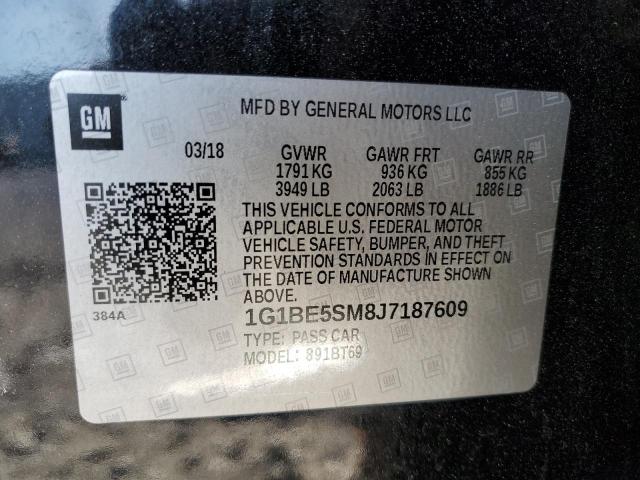 Photo 12 VIN: 1G1BE5SM8J7187609 - CHEVROLET CRUZE 