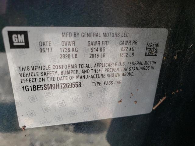 Photo 9 VIN: 1G1BE5SM9H7269553 - CHEVROLET CRUZE LT 