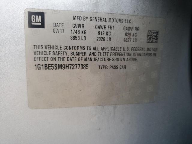 Photo 11 VIN: 1G1BE5SM9H7277085 - CHEVROLET CRUZE 