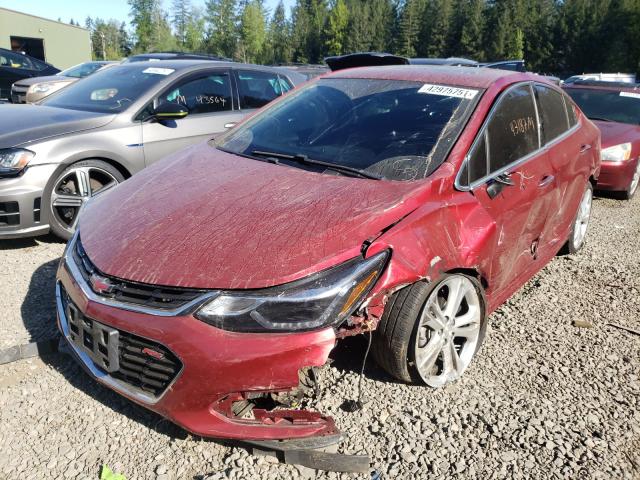 Photo 1 VIN: 1G1BF5SM2J7212372 - CHEVROLET CRUZE PREM 