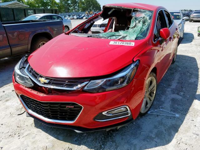 Photo 1 VIN: 1G1BF5SM5H7255663 - CHEVROLET CRUZE PREM 