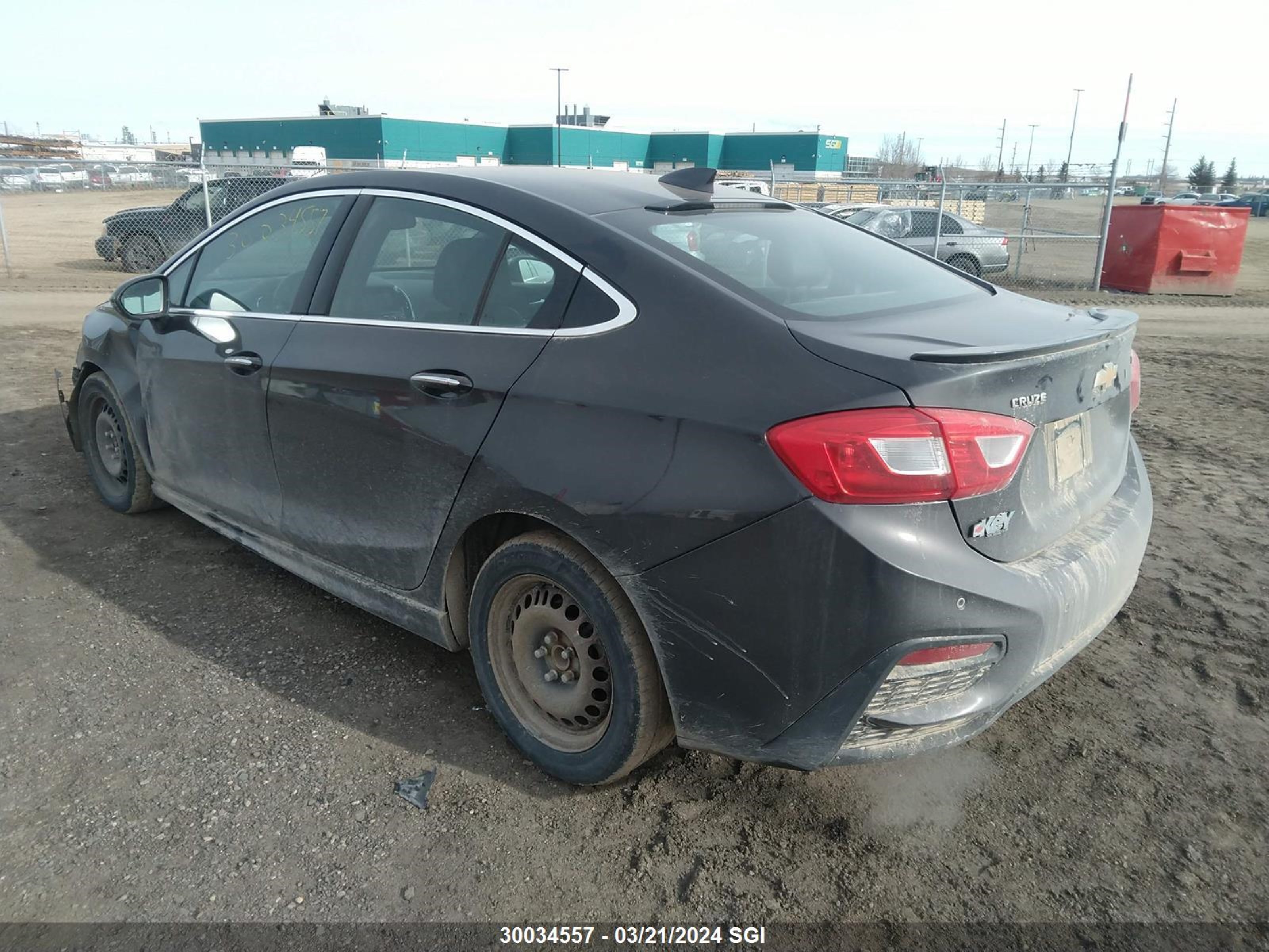 Photo 2 VIN: 1G1BF5SM7H7147206 - CHEVROLET CRUZE 