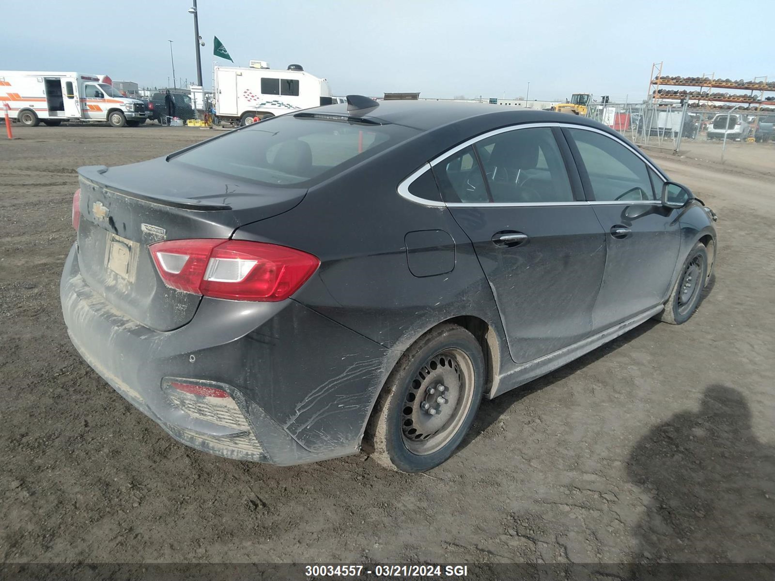 Photo 3 VIN: 1G1BF5SM7H7147206 - CHEVROLET CRUZE 