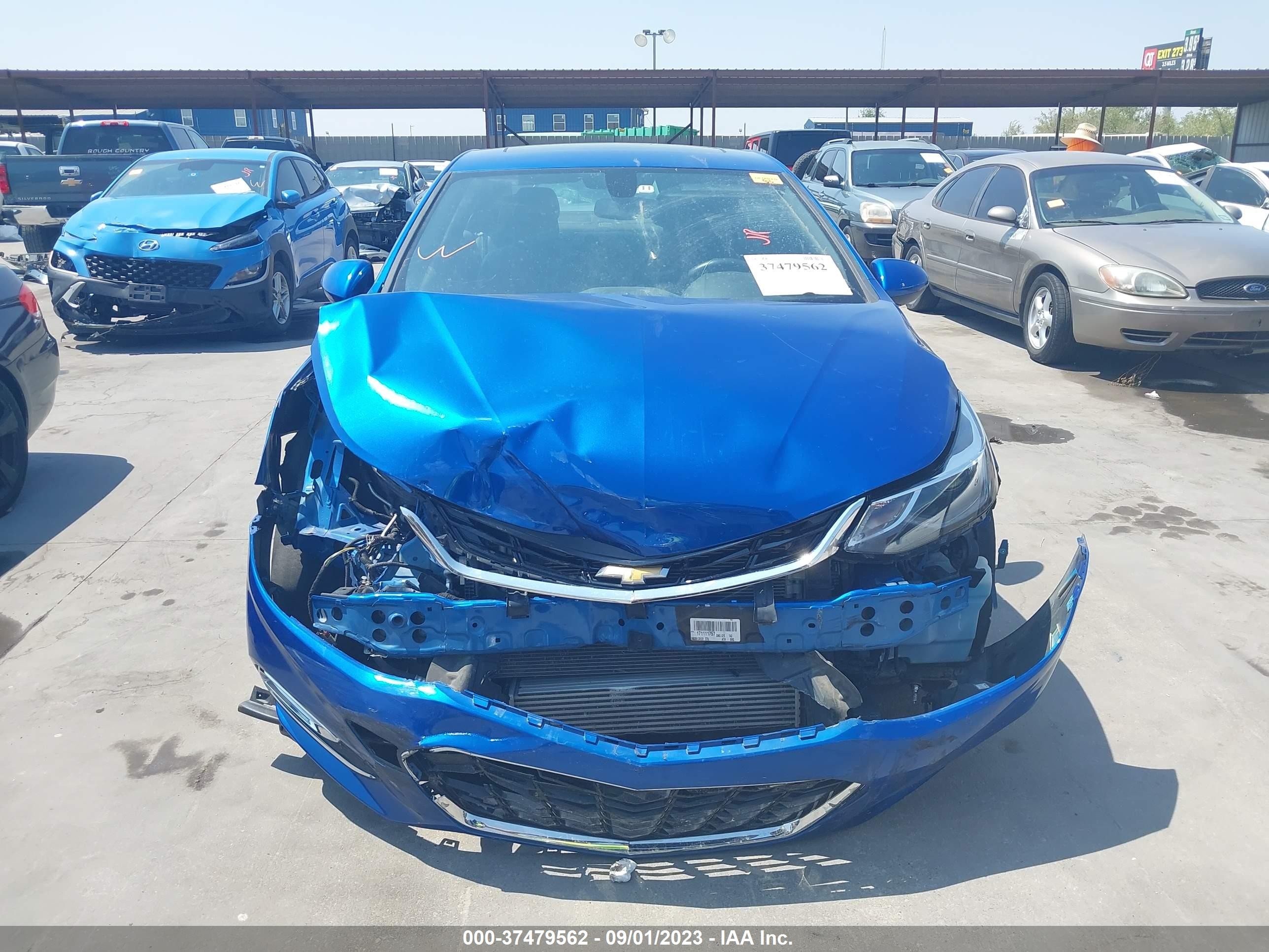 Photo 12 VIN: 1G1BF5SM8H7111606 - CHEVROLET CRUZE 