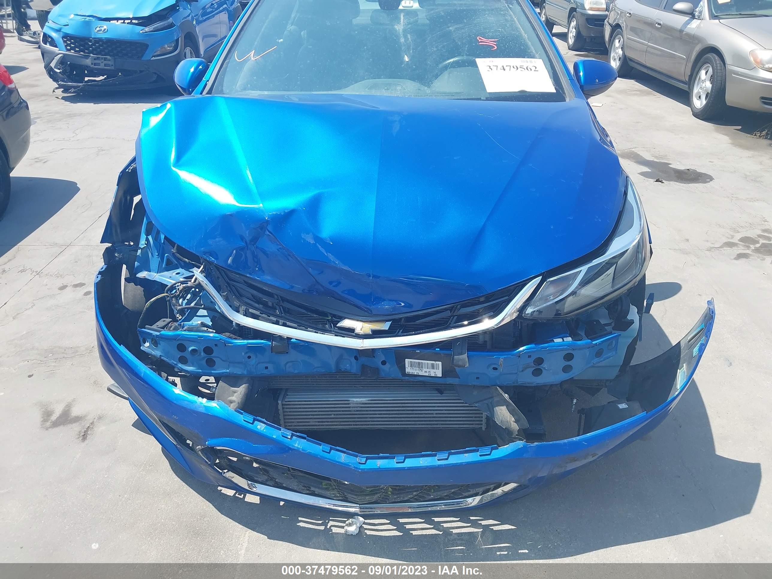 Photo 9 VIN: 1G1BF5SM8H7111606 - CHEVROLET CRUZE 