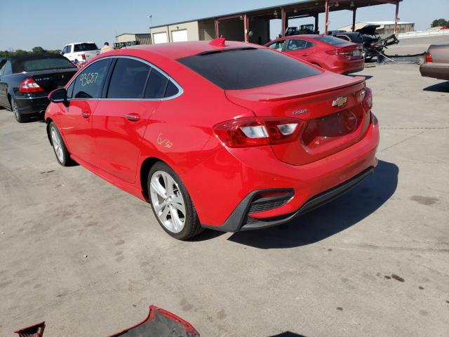 Photo 2 VIN: 1G1BF5SM8H7206683 - CHEVROLET CRUZE PREM 