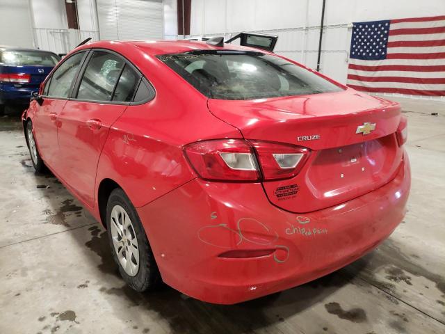 Photo 2 VIN: 1G1BJ5SM1K7104650 - CHEVROLET CRUZE 