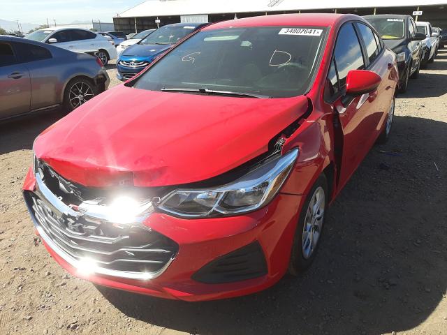 Photo 1 VIN: 1G1BJ5SM5K7102139 - CHEVROLET CRUZE 