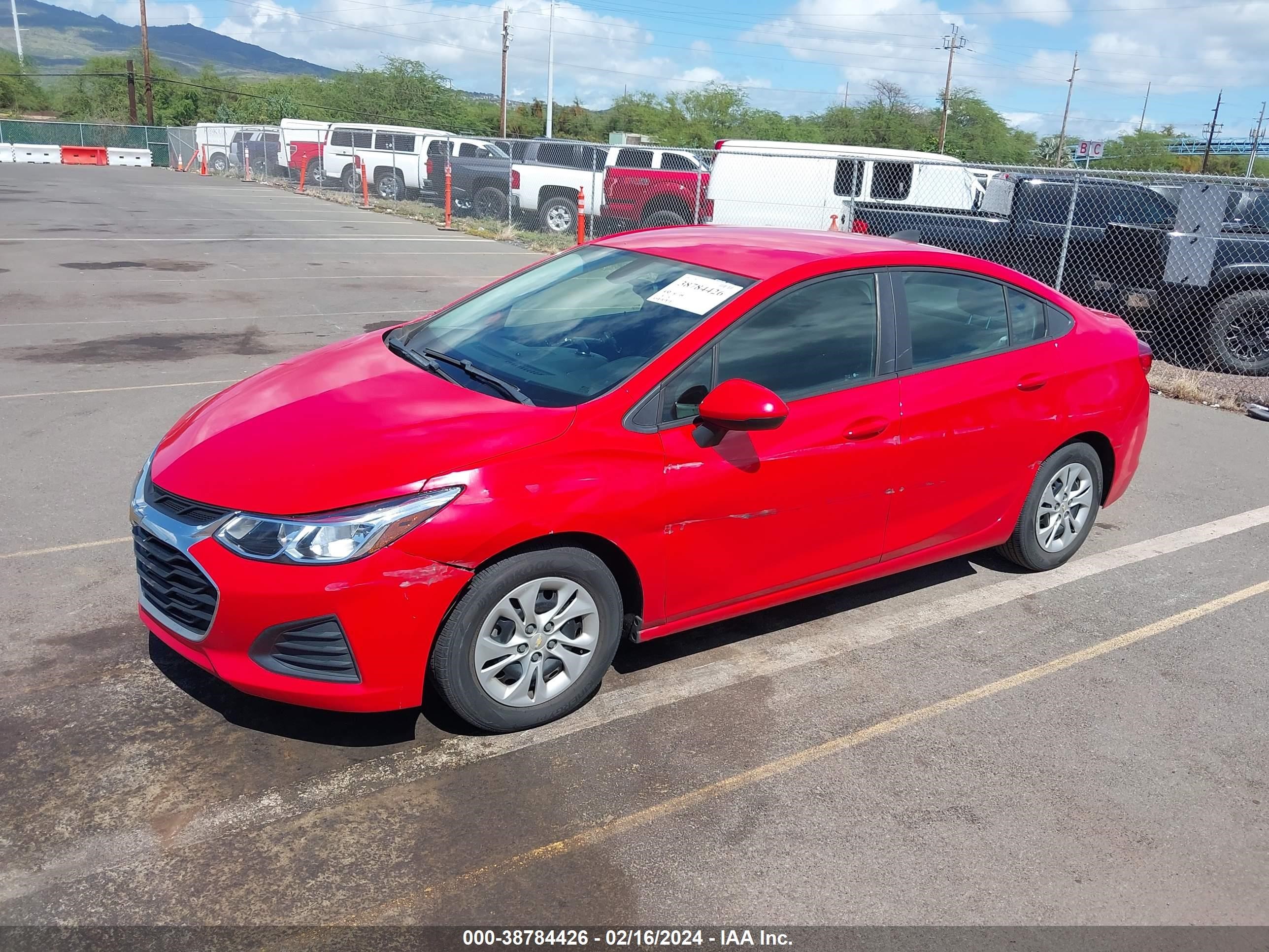 Photo 1 VIN: 1G1BJ5SM5K7106739 - CHEVROLET CRUZE 