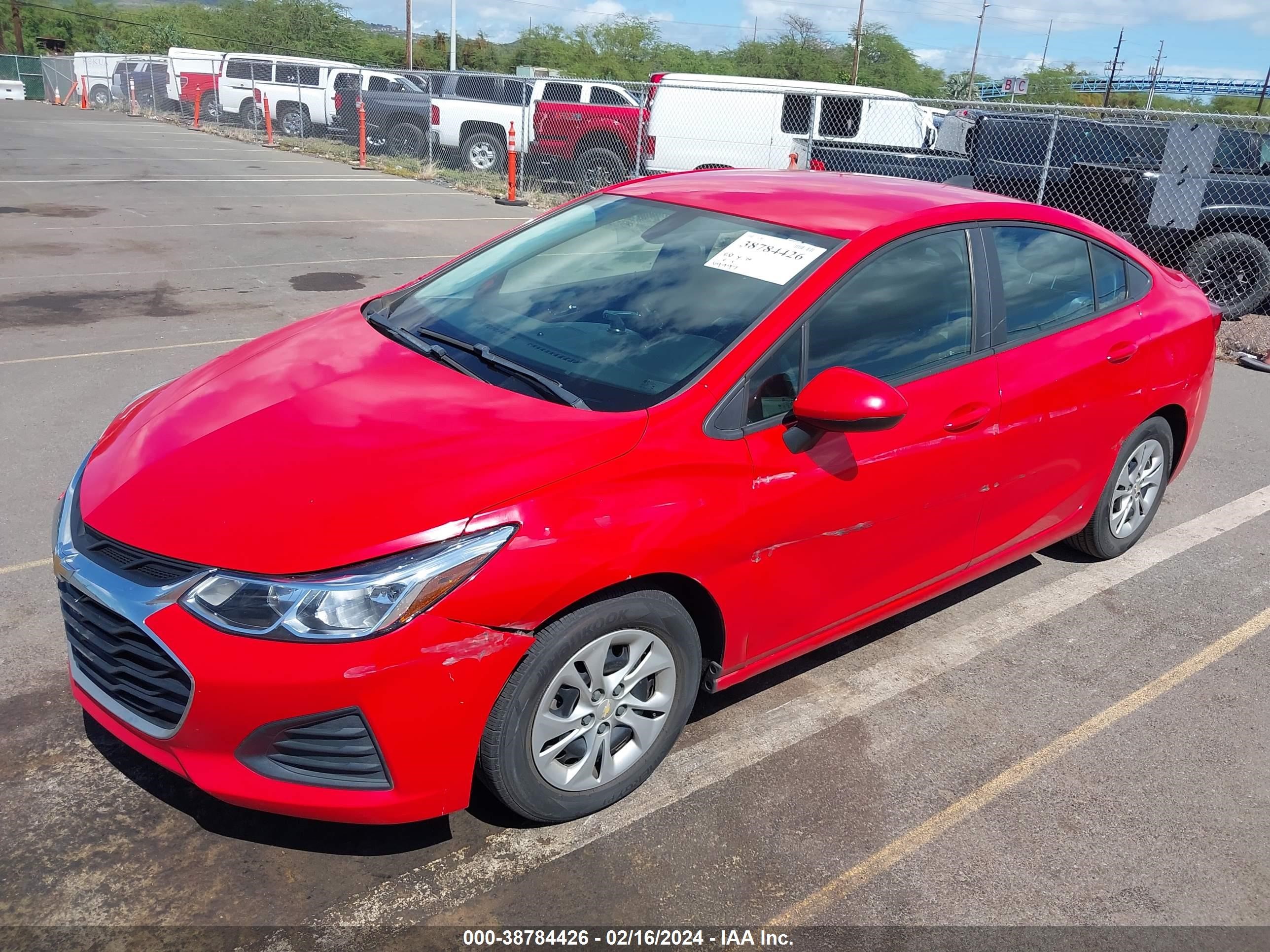 Photo 5 VIN: 1G1BJ5SM5K7106739 - CHEVROLET CRUZE 