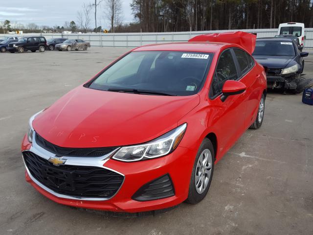 Photo 1 VIN: 1G1BJ5SMXK7102962 - CHEVROLET CRUZE 