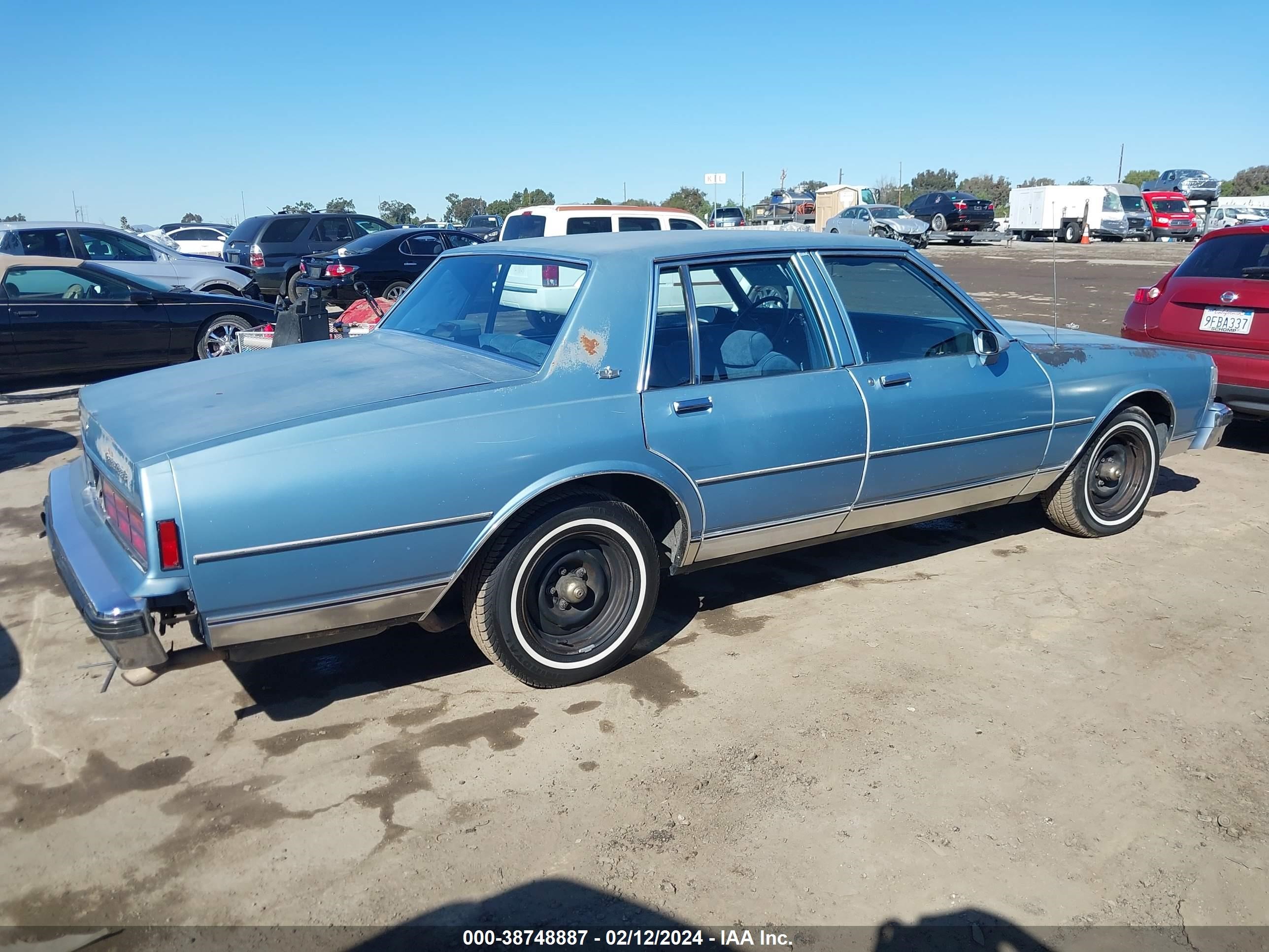 Photo 3 VIN: 1G1BN51E6KR149134 - CHEVROLET CAPRICE 