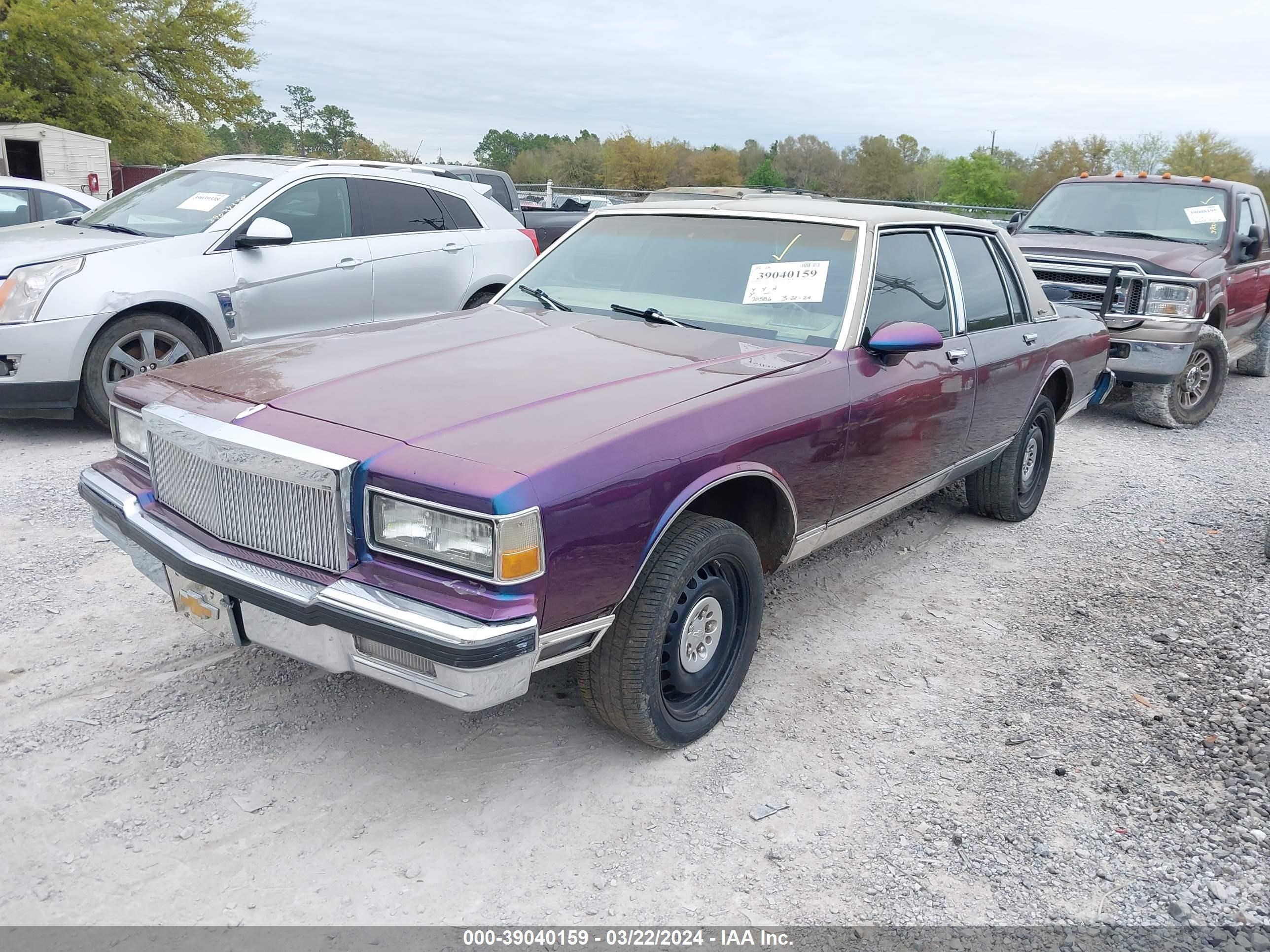 Photo 1 VIN: 1G1BU51E8KR167122 - CHEVROLET CAPRICE 