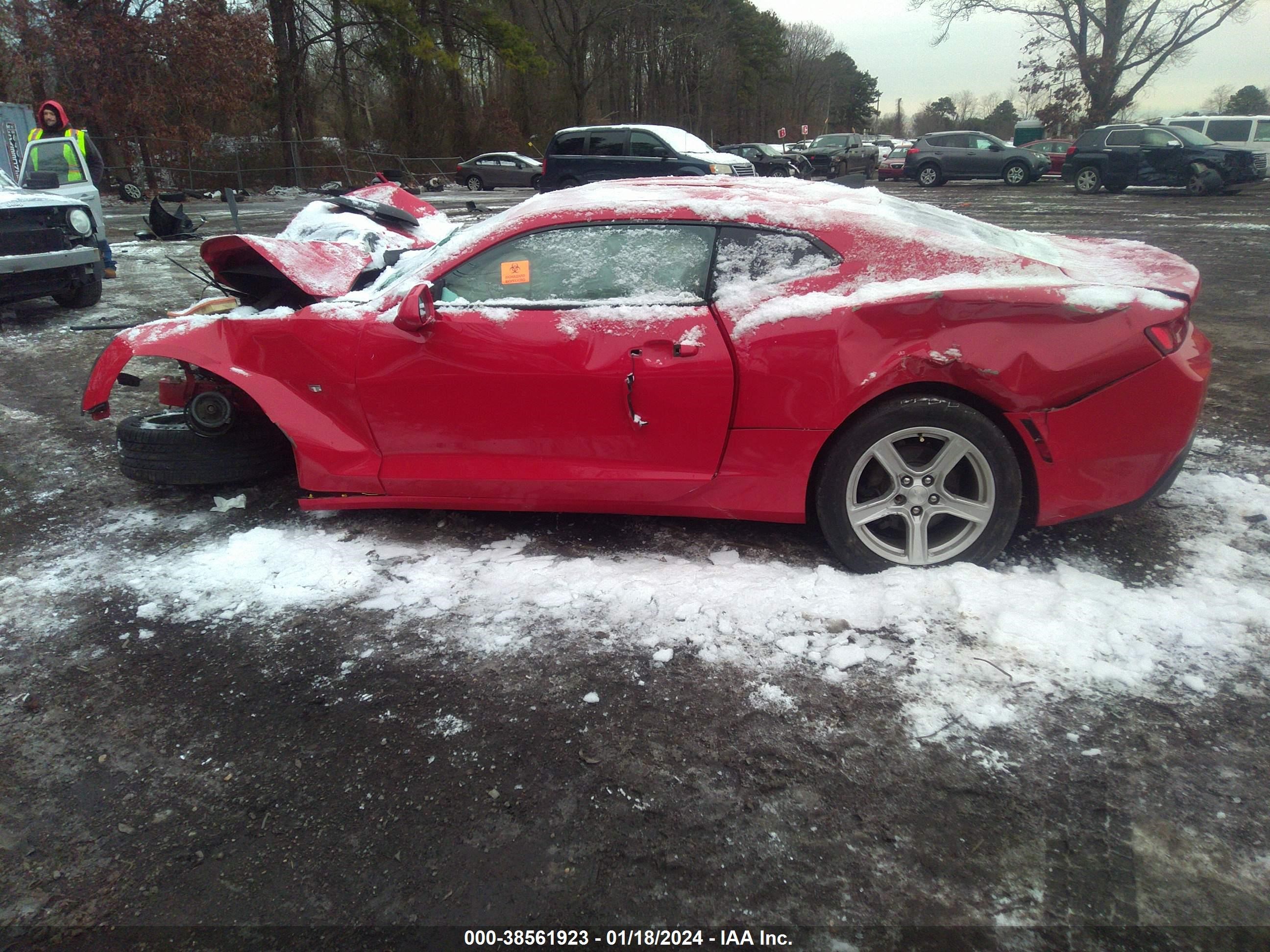 Photo 12 VIN: 1G1FB1RS3G0163226 - CHEVROLET CAMARO 