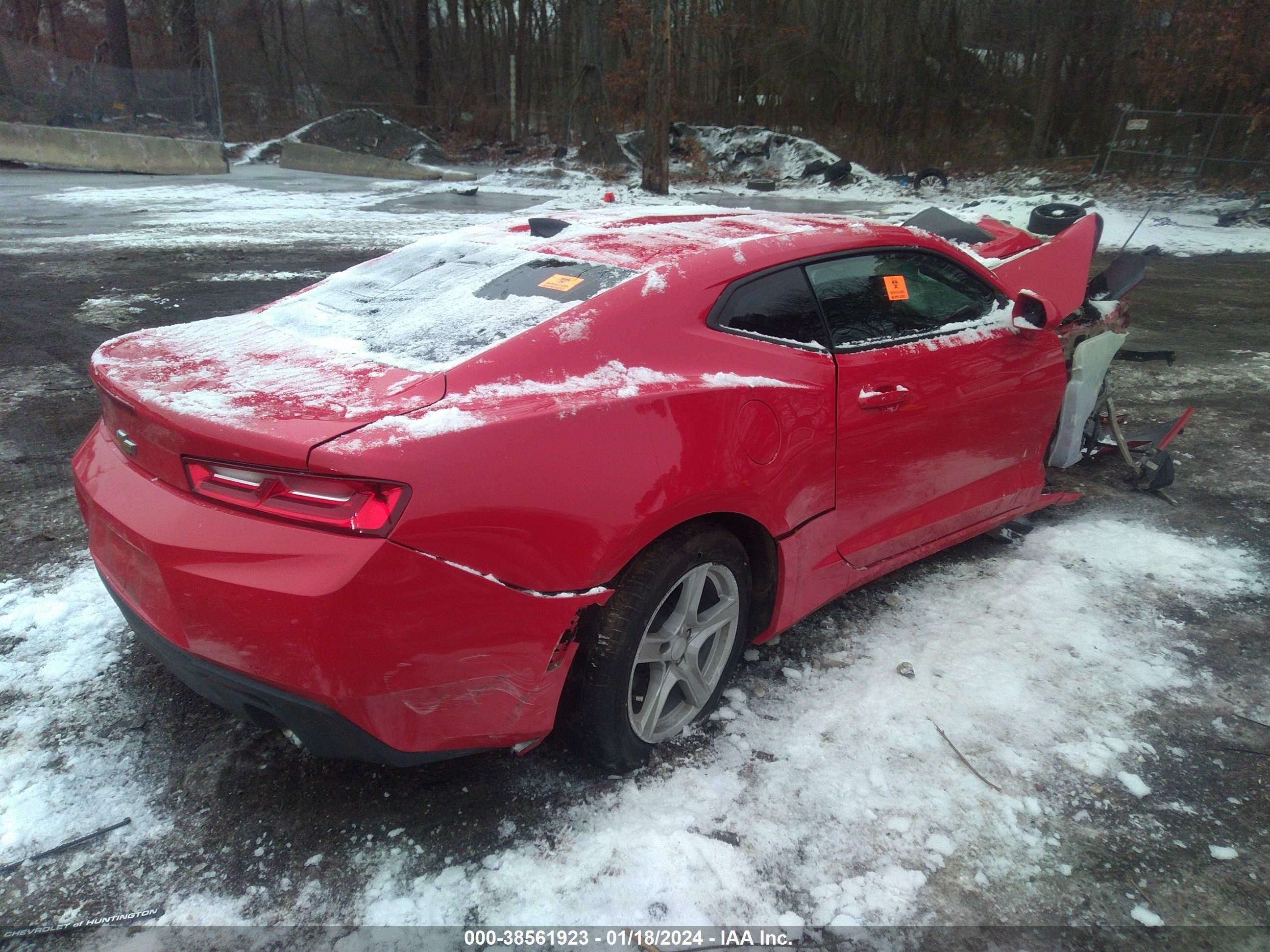 Photo 3 VIN: 1G1FB1RS3G0163226 - CHEVROLET CAMARO 