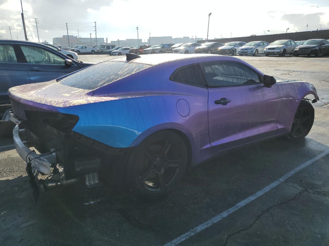 Photo 2 VIN: 1G1FB1RS4G0173618 - CHEVROLET CAMARO 