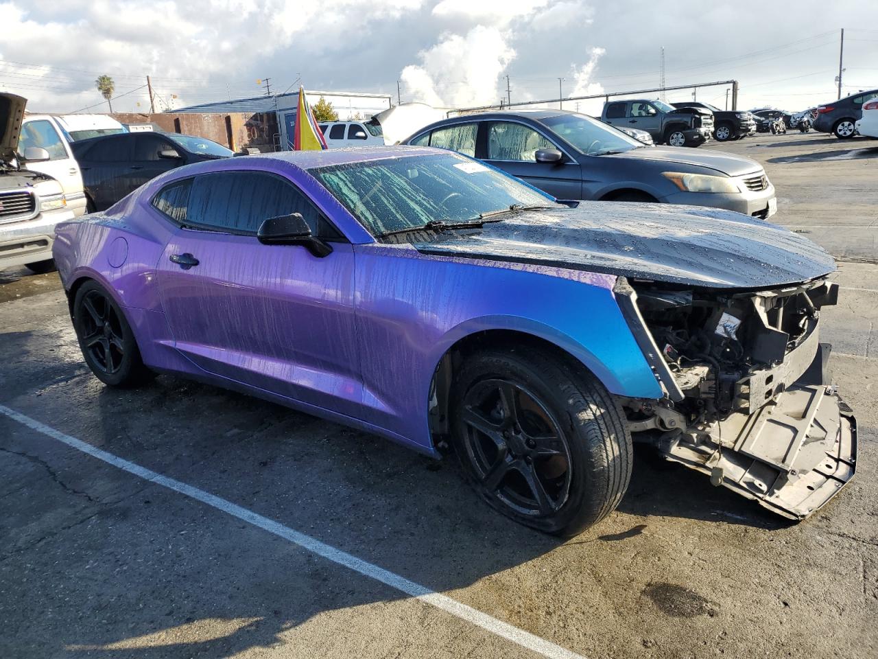 Photo 3 VIN: 1G1FB1RS4G0173618 - CHEVROLET CAMARO 