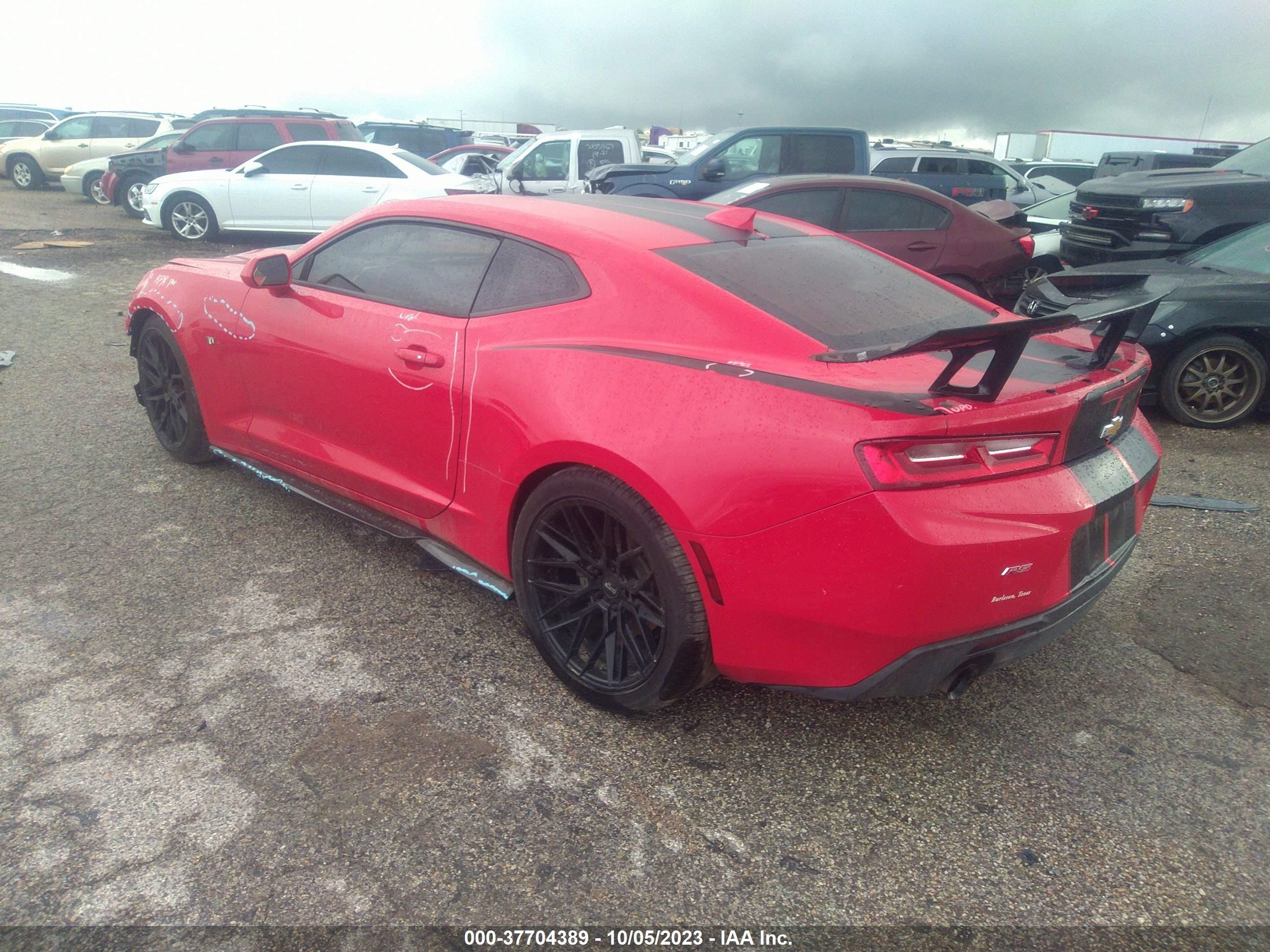 Photo 2 VIN: 1G1FB1RS5G0136965 - CHEVROLET CAMARO 