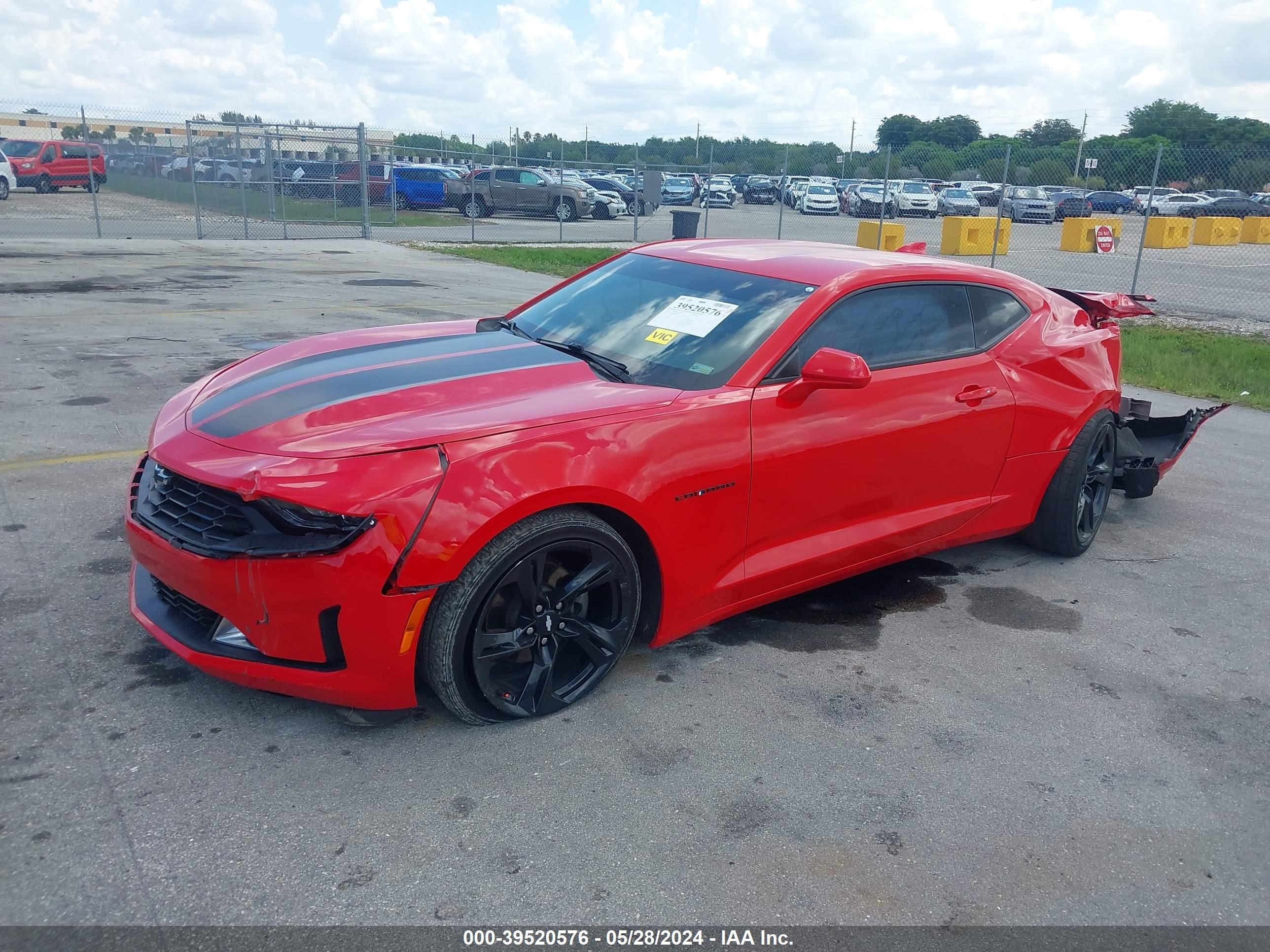 Photo 1 VIN: 1G1FB1RS6K0103112 - CHEVROLET CAMARO 