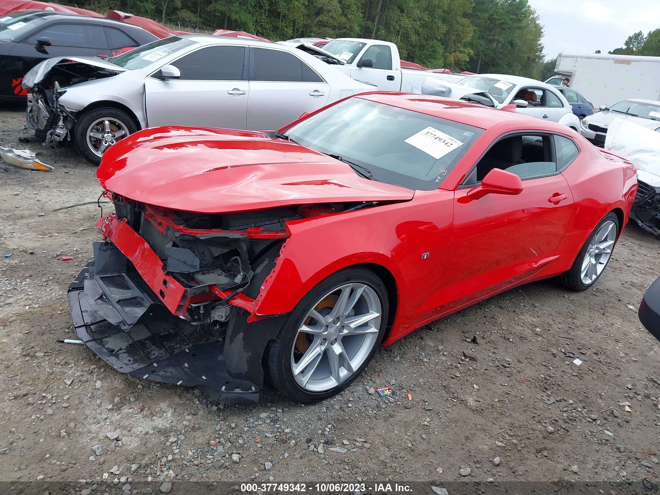 Photo 1 VIN: 1G1FB1RS6K0122081 - CHEVROLET CAMARO 