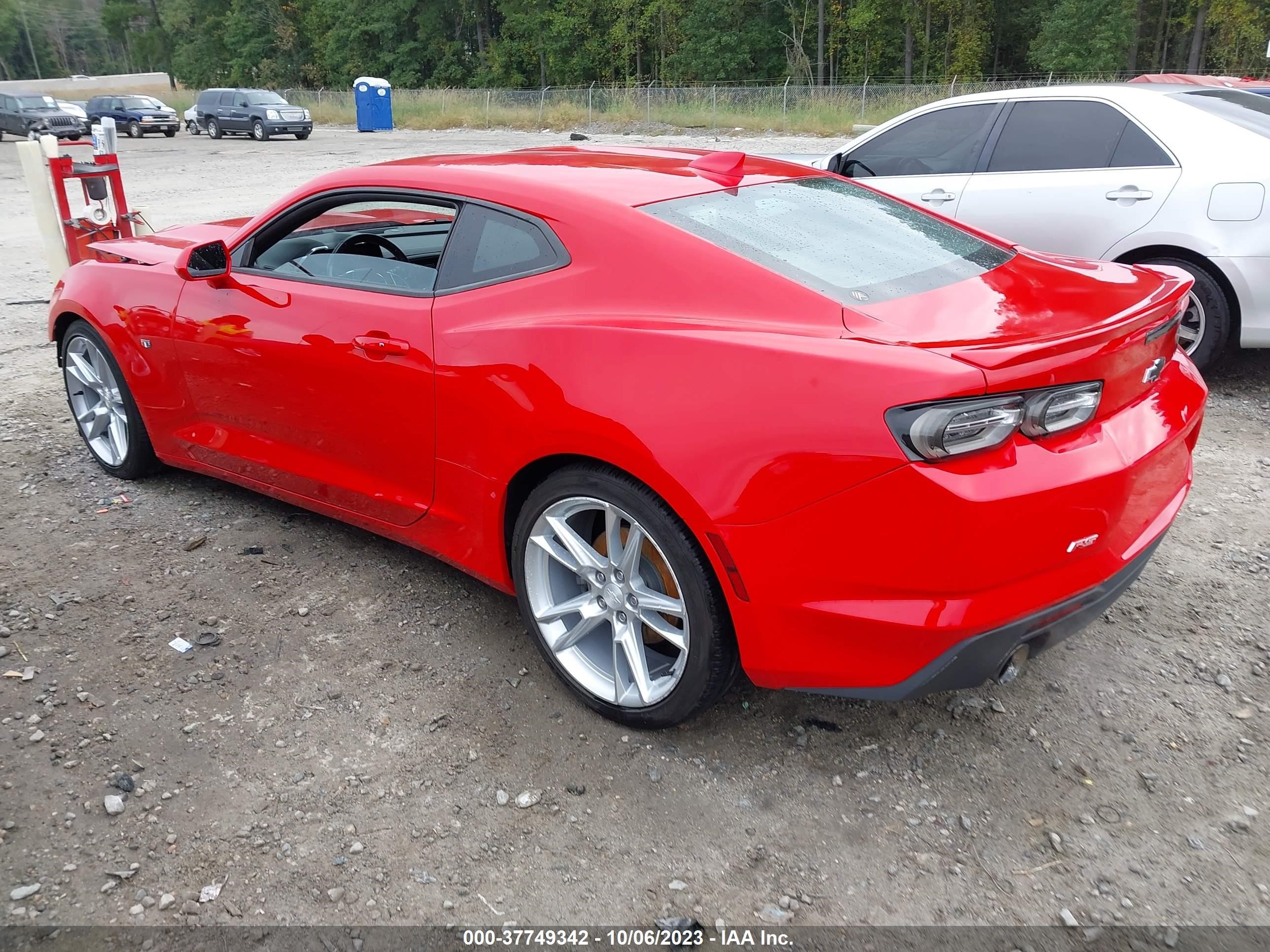 Photo 2 VIN: 1G1FB1RS6K0122081 - CHEVROLET CAMARO 