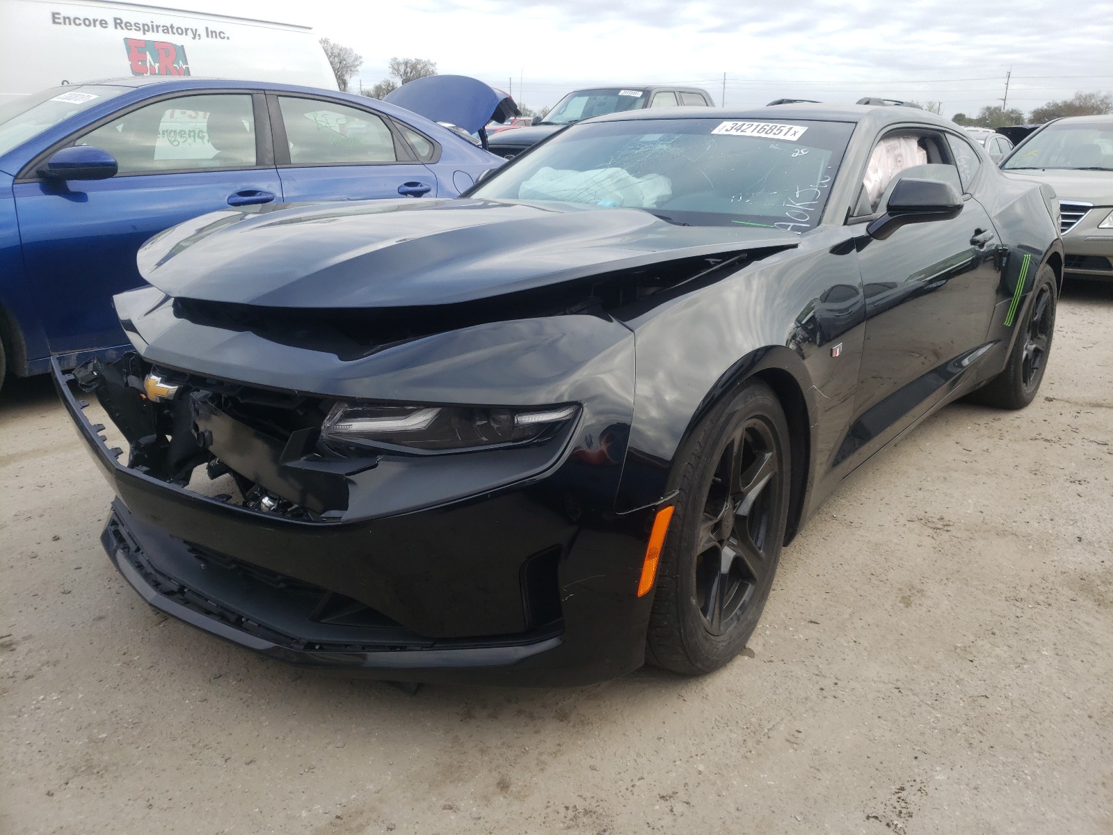 Photo 1 VIN: 1G1FB1RS8K0104164 - CHEVROLET CAMARO LS 