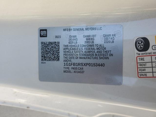Photo 11 VIN: 1G1FB1RSXP0153440 - CHEVROLET CAMARO LS 