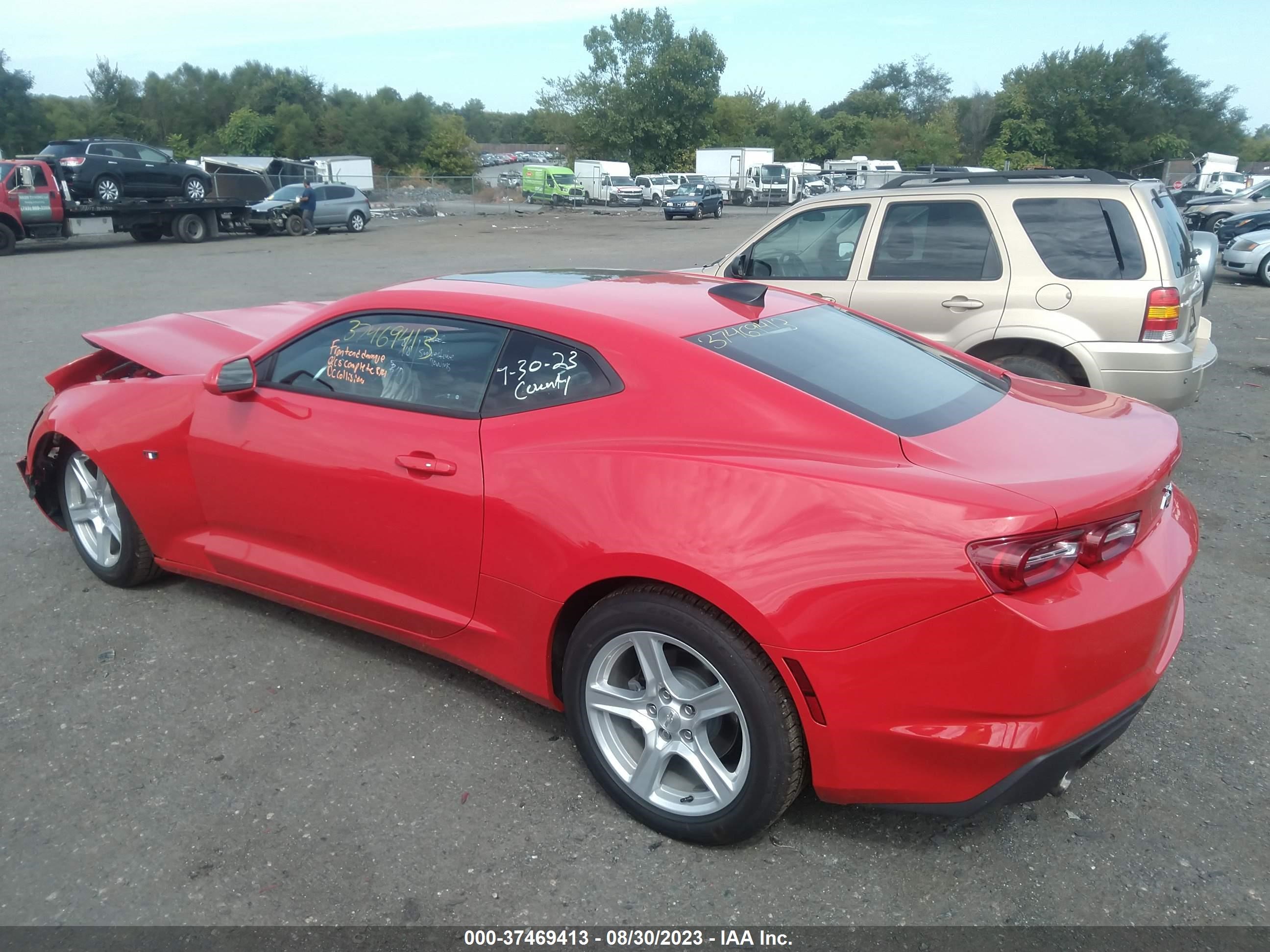 Photo 2 VIN: 1G1FB1RX0P0149604 - CHEVROLET CAMARO 