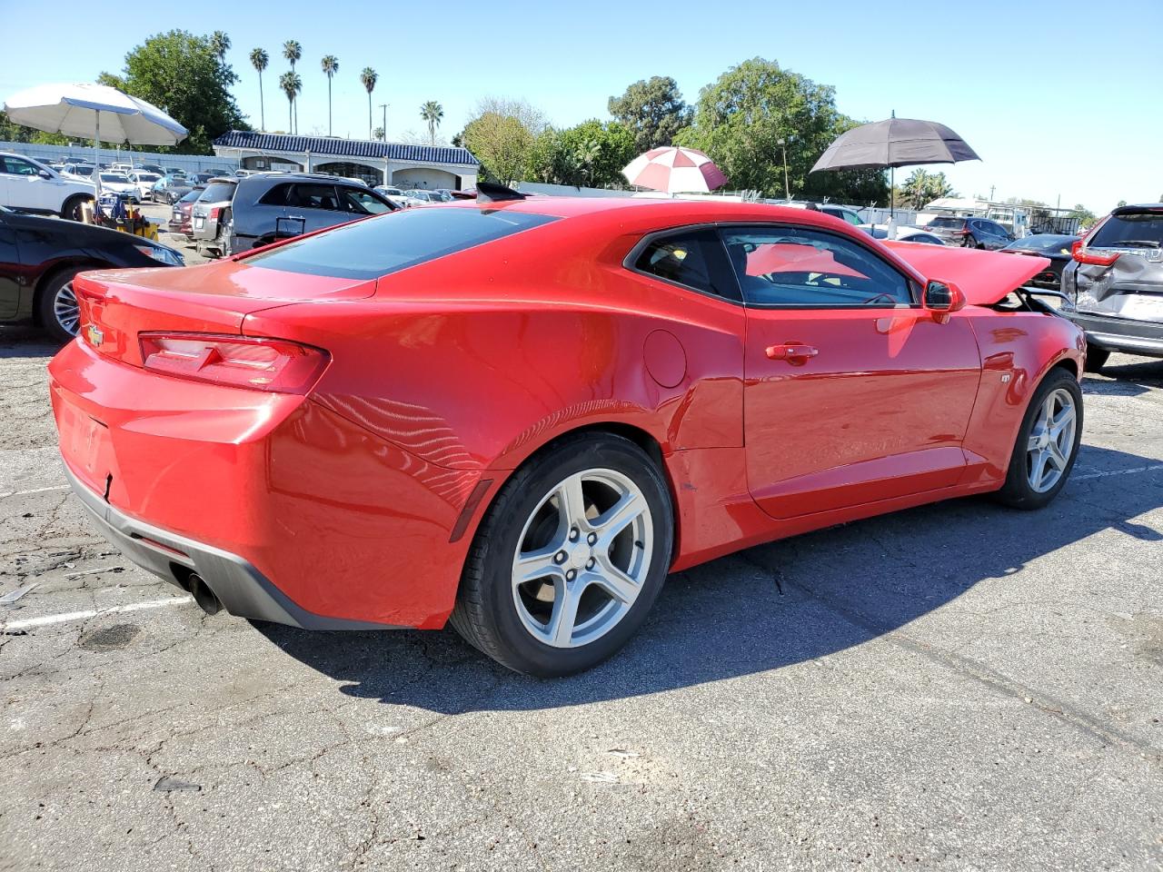 Photo 2 VIN: 1G1FB1RX2H0138606 - CHEVROLET CAMARO 