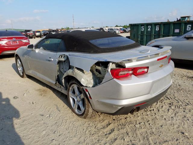 Photo 2 VIN: 1G1FB3DS5K0153664 - CHEVROLET CAMARO 