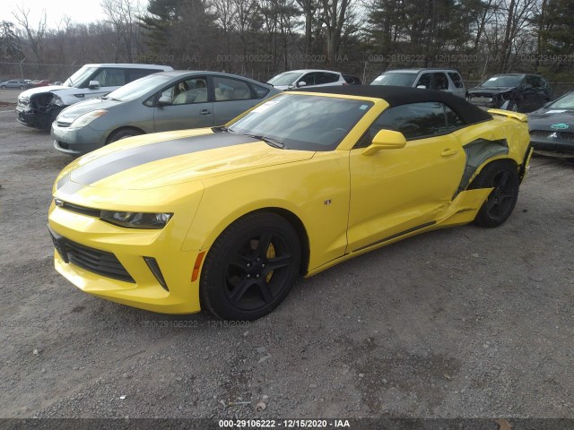 Photo 1 VIN: 1G1FB3DS7G0189721 - CHEVROLET CAMARO 